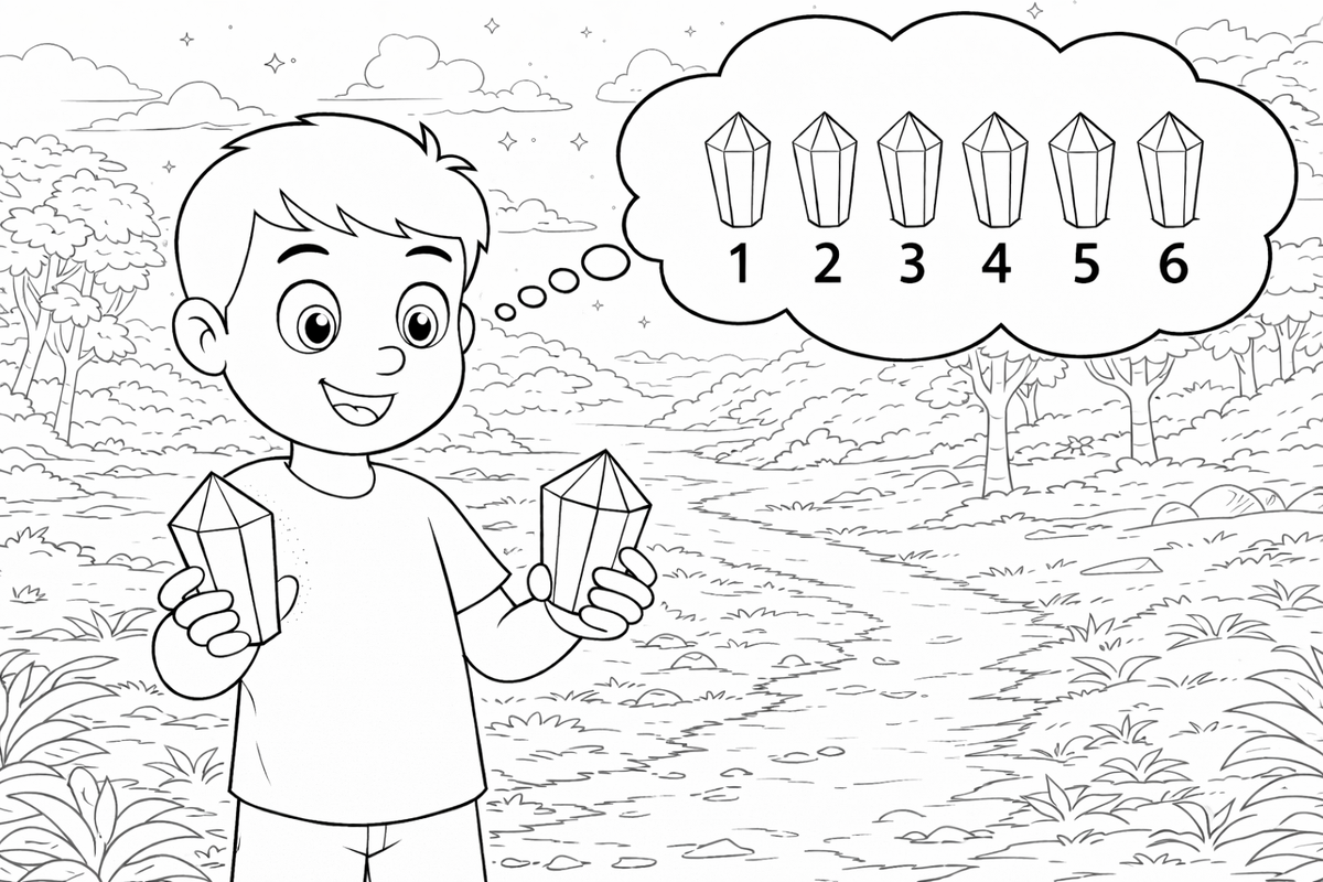 Раскраска «Кристаллы — путь домой» — Сказки ТракТЫРишкИ.