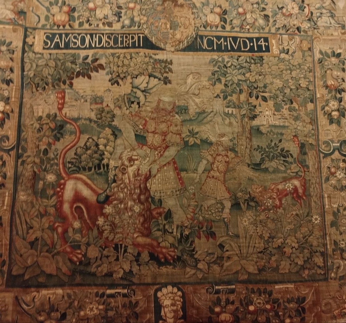 «Из ядущего вышло ядомое, и из сильного вышло сладкое»: Когда человек оказывается достойным звания сына, а не раба, когда он, подобно Самсону, одолевшему льва, одолевает темные силы, мешающие ему любить Бога, тогда и Бог являет Себя как Любовь.