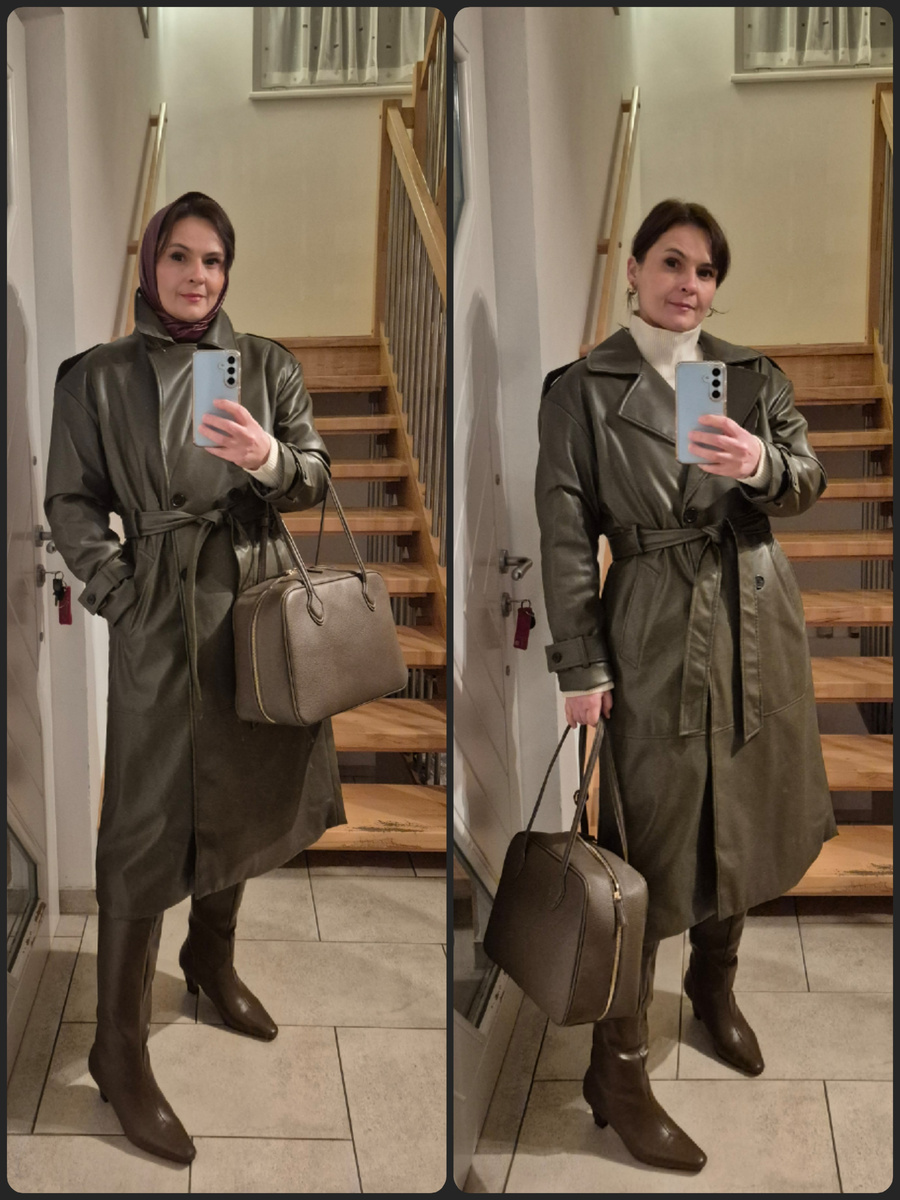 На мне, с утра и под вечер. +2°/+5°☁️🌙