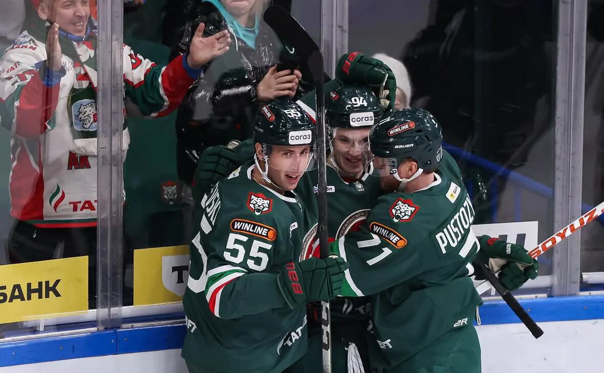    Игроки Ак Барса Фото: Sergey Elagin / Business Online / Global Look Press Полина Котова