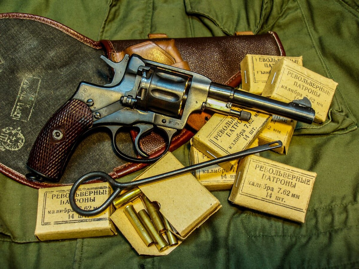 Револьвер Нагана - «рабочая лошадь» войны