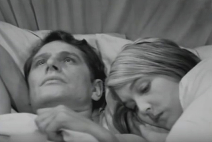 С Г. Юхтиным. Кадр из кинофильма "Фро", 1964 год