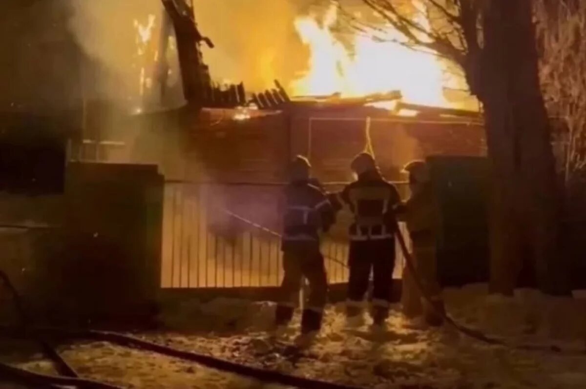    Два человека погибли при пожарах в регионе