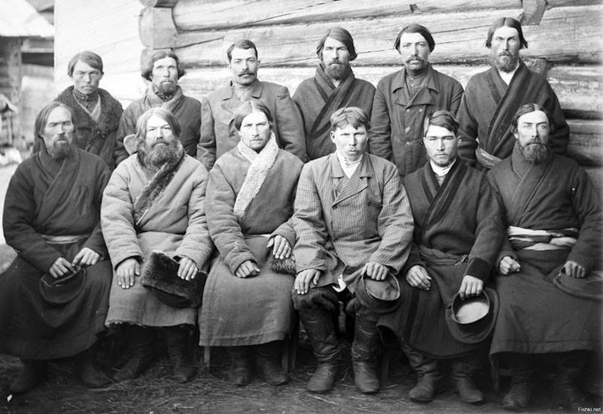 Сибирские жители XIX века. Источник fishki.net