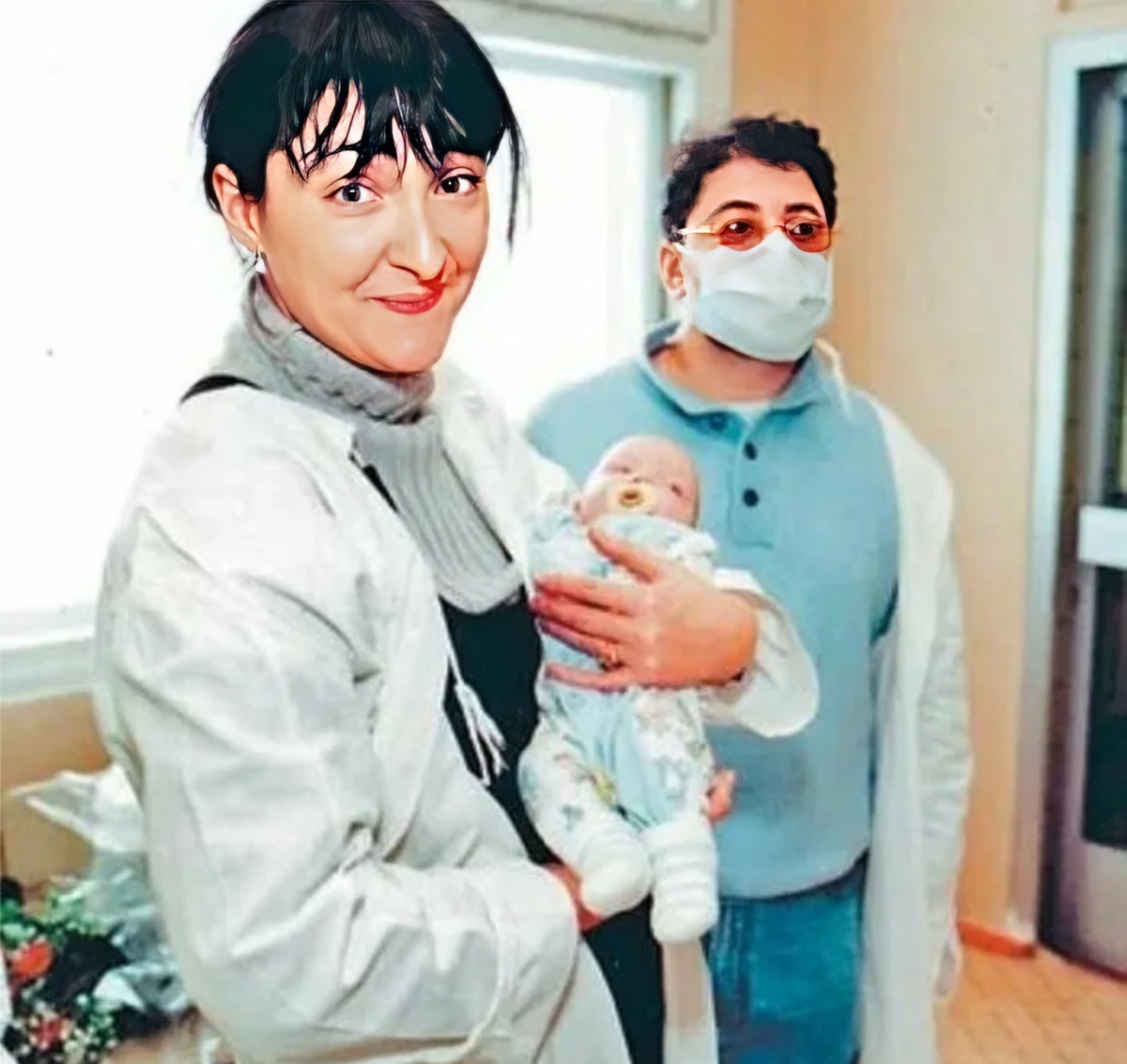 Лолита Милявская и Александр Цекало с дочкой Евой