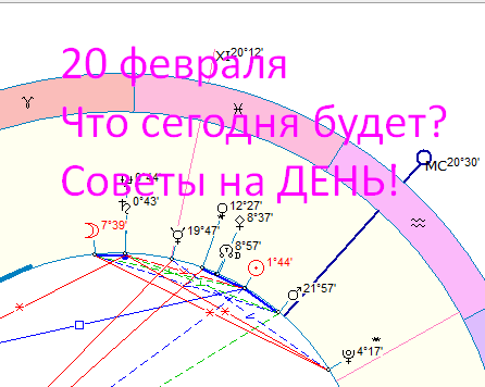 Карта дня - 20 февраля