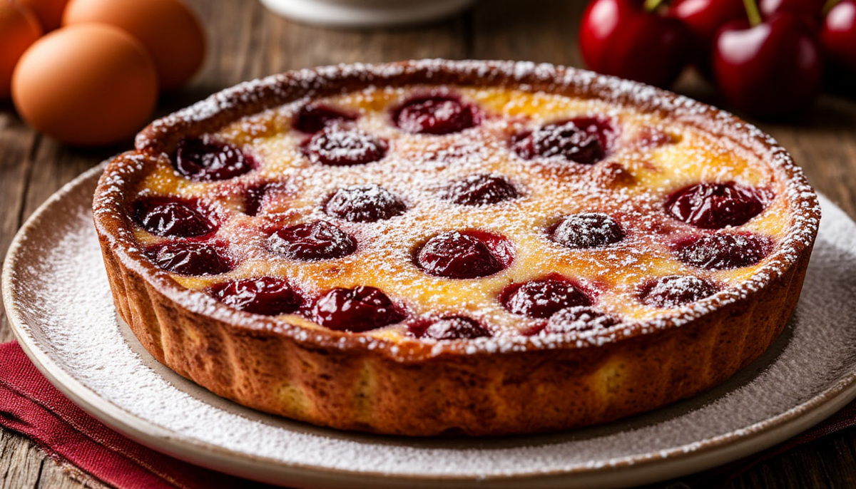 🍰 Французский клaфути по-екатеринбургски: вишня, творог, яйца — без муки и масла.  