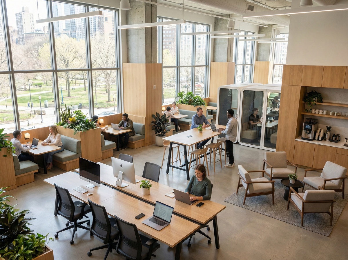 Формат рабочих мест в офисе