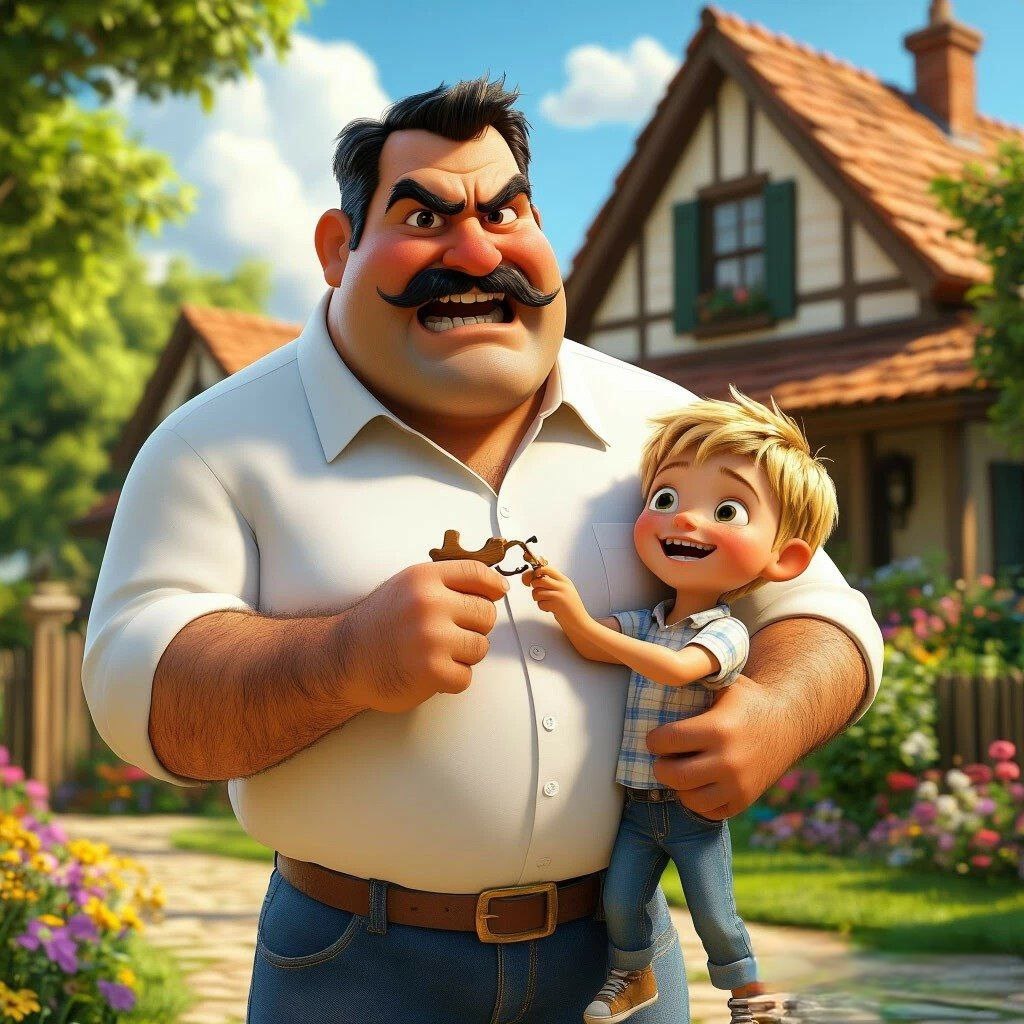 Его проказы, хоть и лишены злого умысла, постоянно доставляют хлопоты соседям, особенно пожилому Джорджу Уилсону