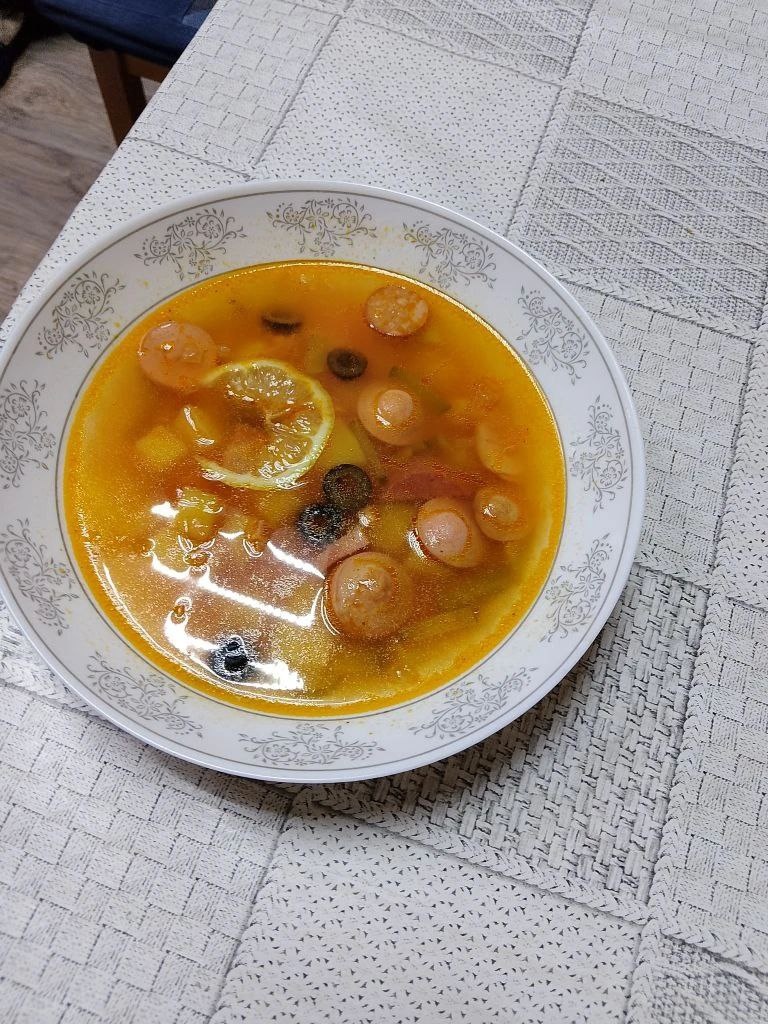 Солянку готовили Сëма и Саша