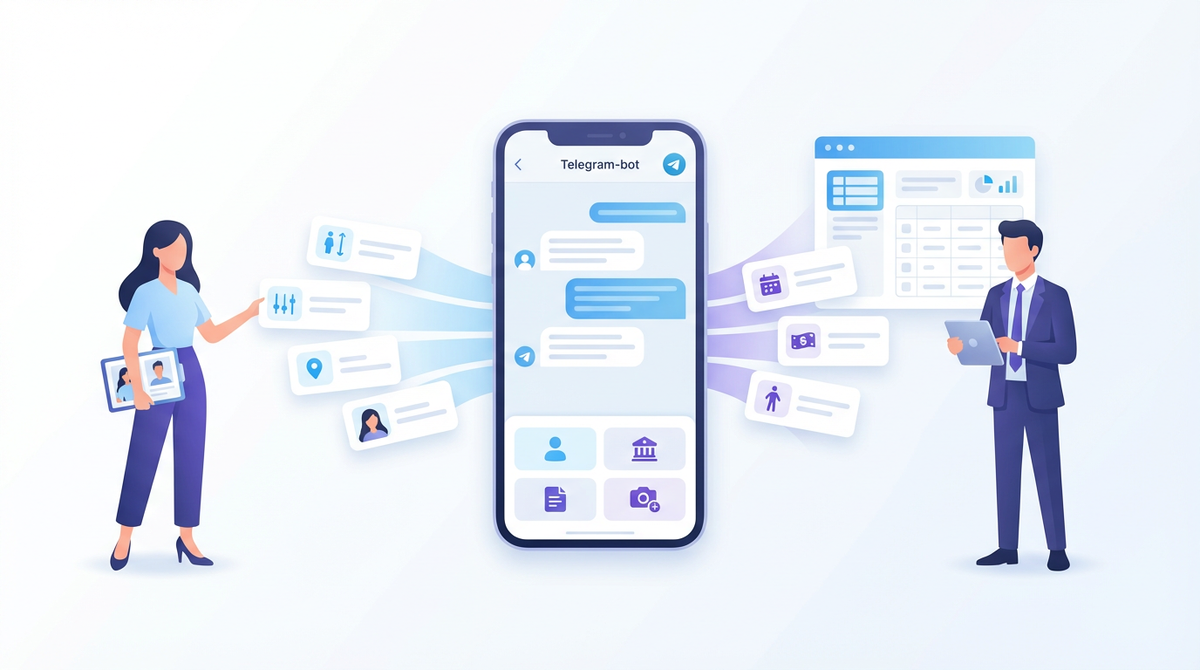Телеграм бот модельного агентства