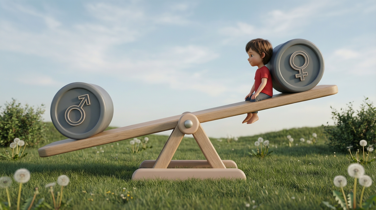 Шведская система не оставляет ребёнку выбора, с кем быть. Она балансирует его мир между родителями с самого начала.