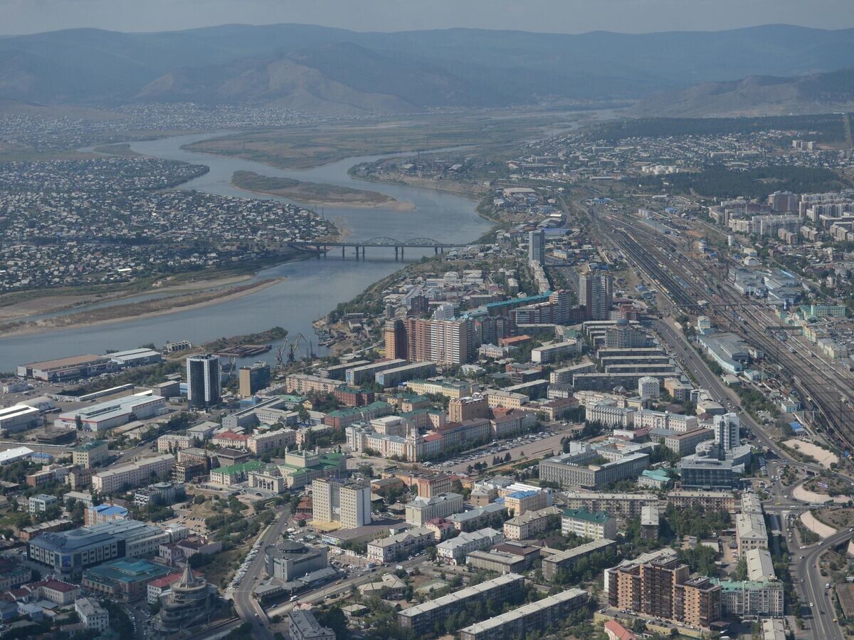    Вид на УЛан-Уде с высоты птичьего полета | © РИА Новости / Сергей Мамонтов
