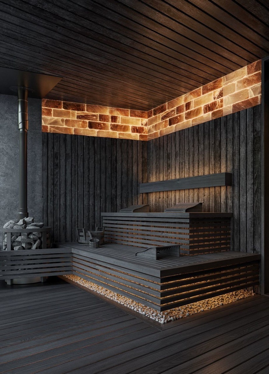 Дизайн парной русской бани