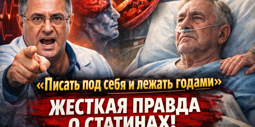 «Хочешь лежать парализованным? Лежи!»: почему врач Мясников жестко высказался об отказе от статинов и что за этим стоит на самом деле
