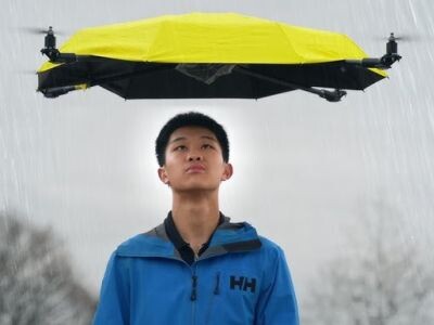    Энтузиаст сделал полностью автономный зонтик