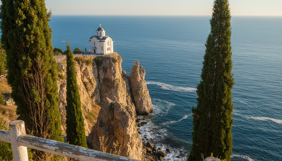 Тот самый вид на миллион, за который не нужно платить: величие природы и архитектуры в одном кадре.
