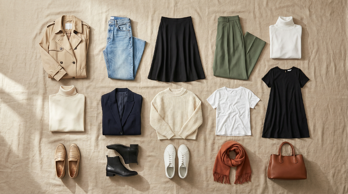 Капсульный гардероб из 15 предметов
