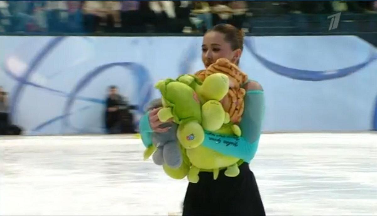     Скриншот с трансляции Первого канала Фотография взята из открытых источников.