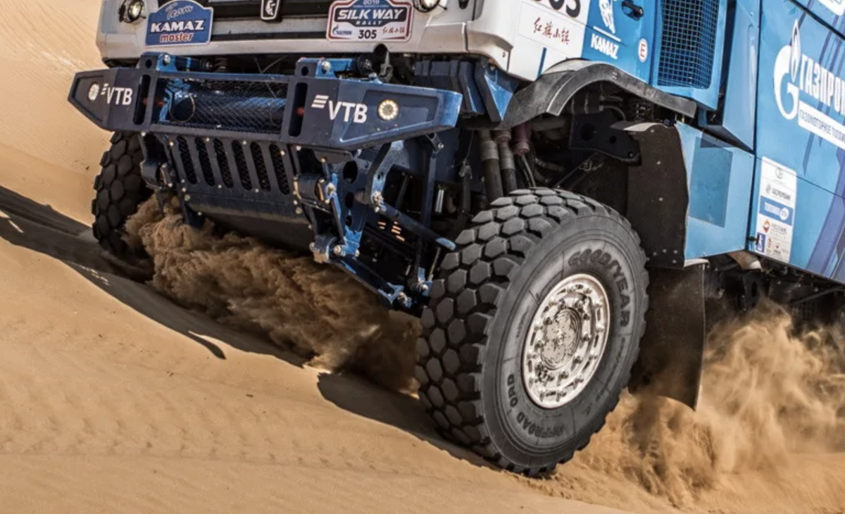 KAMAZ, Goodyear, Silkway