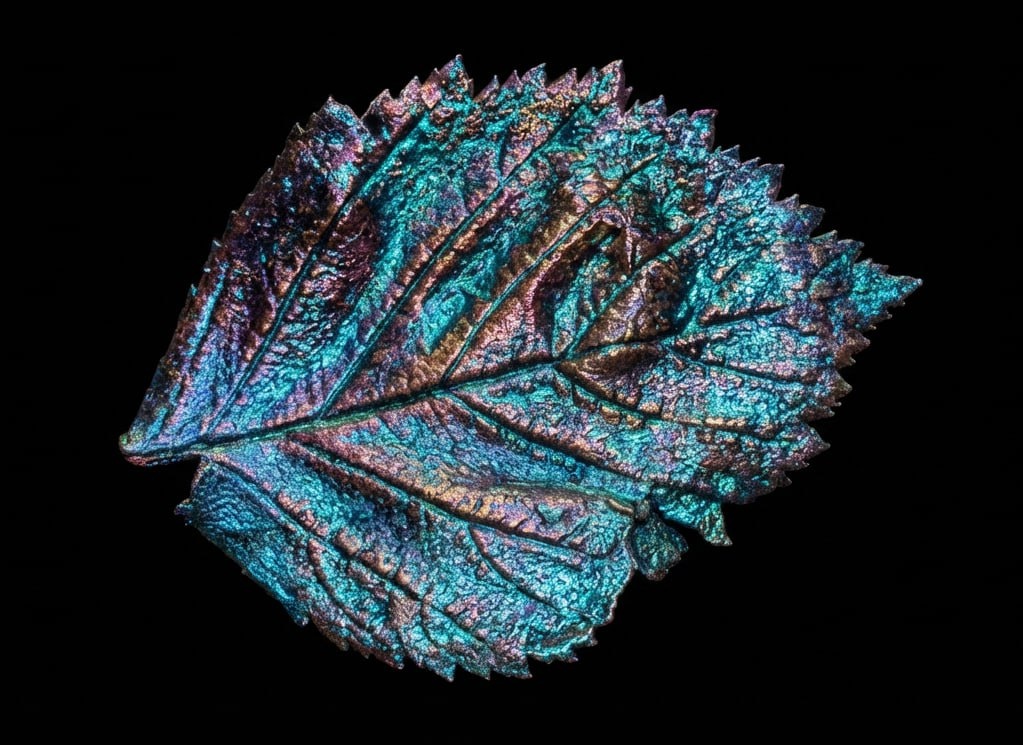 Лист, покрытый медью. Работа моего авторства