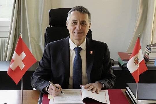    Глава МИД Швейцарии собирается посетить Россию