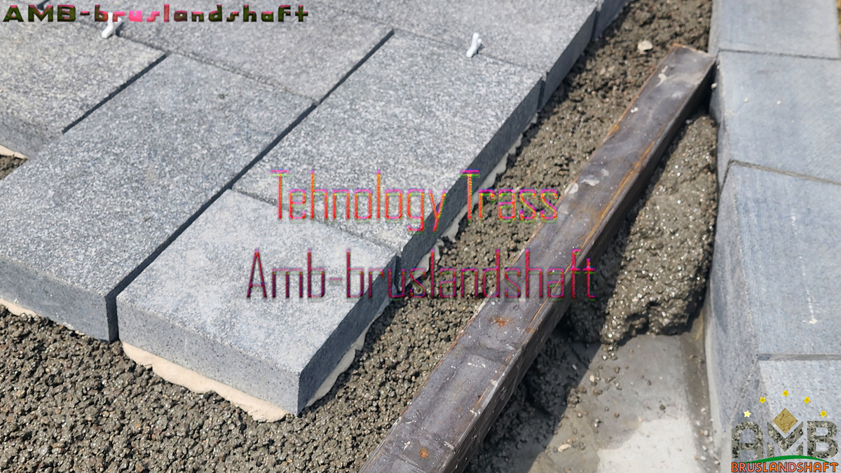 гранитная брусчатка укладка