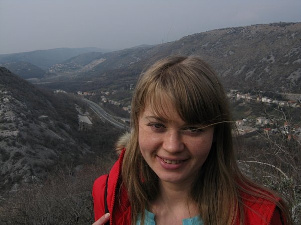 Это я лазила с ним по горам...