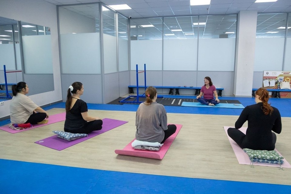    Занятия доступны женщинам на любом сроке беременности Администрация Южно-Сахалинска