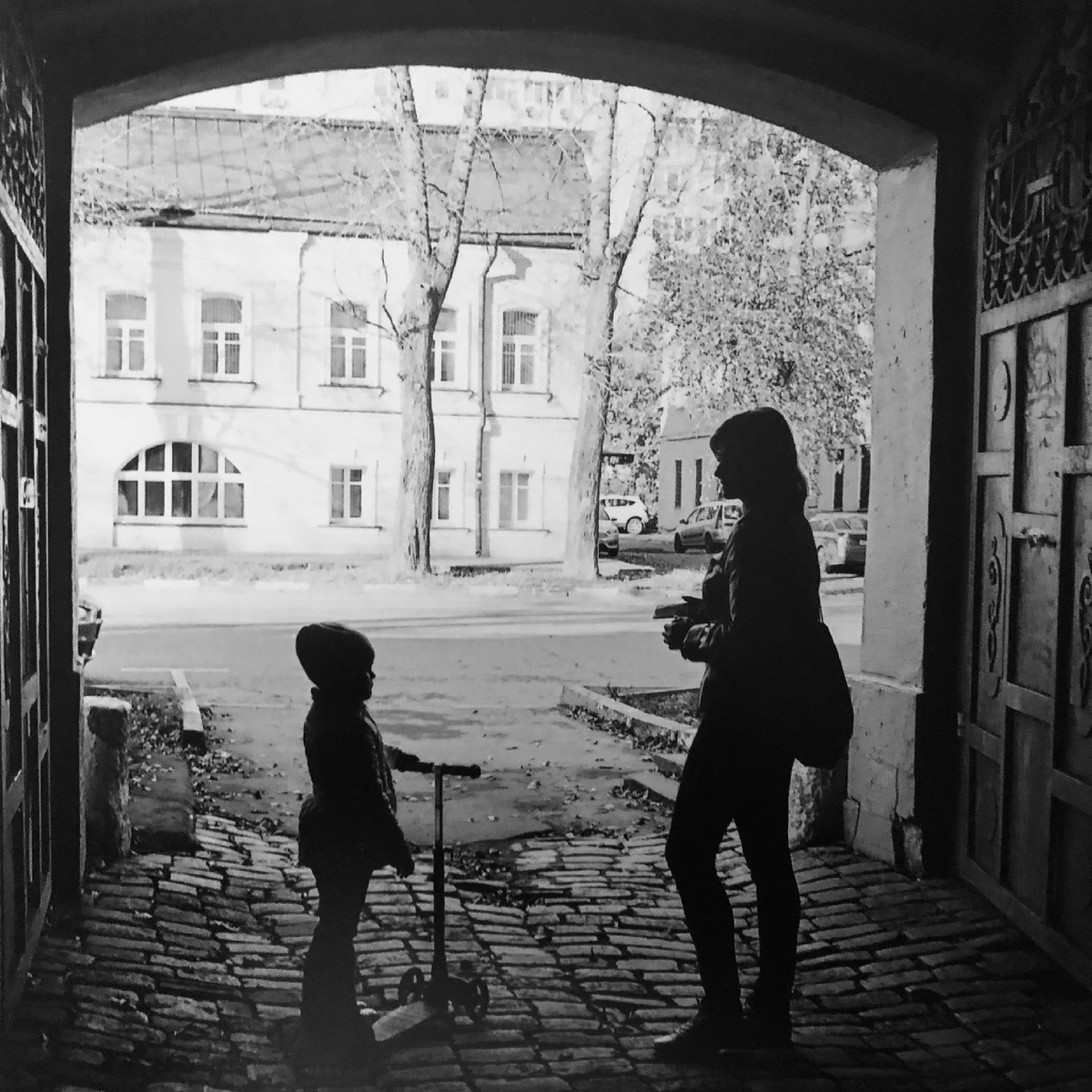 Напутствие. Черно-белая пленка, Rolleiflex 3,5F.