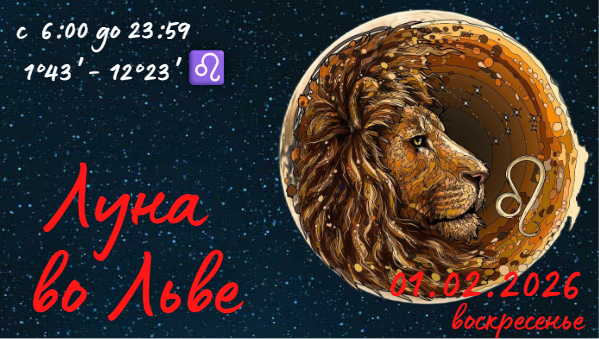 Луна во Льве