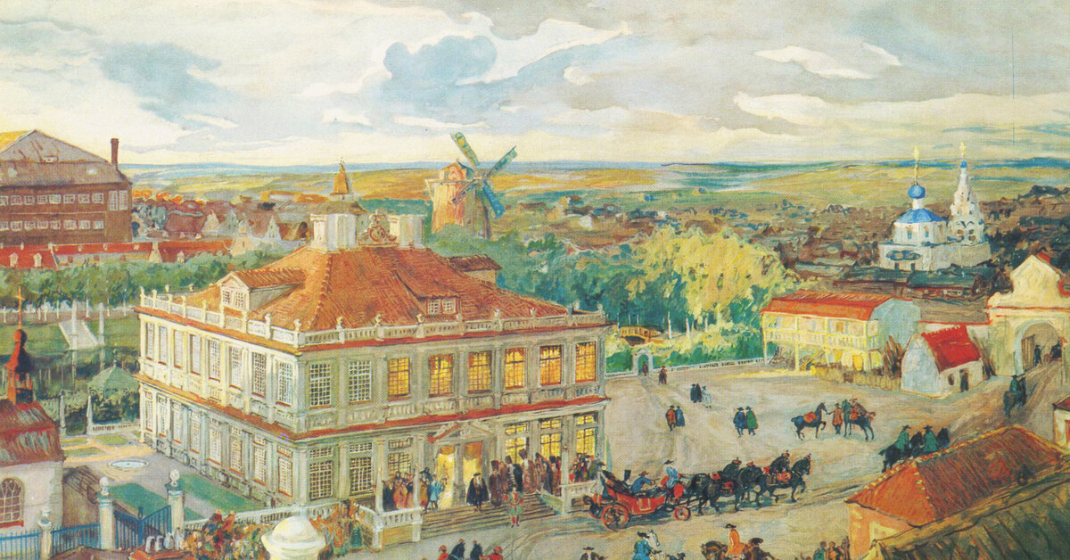  Немецкая слободы  в Москве