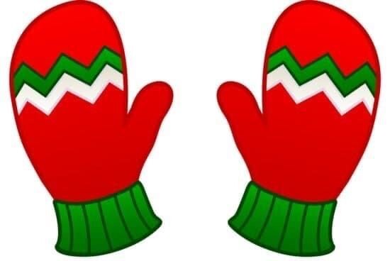 Варежки. Это слово начинается с твердого звука (В)