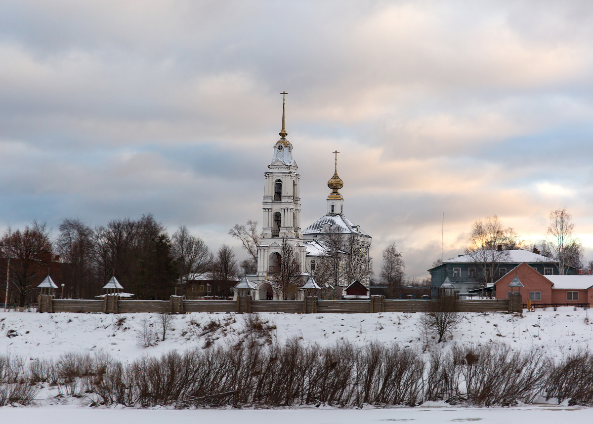 Буй — вид на крепость и Собор Благовещения Пресвятой Богородицы