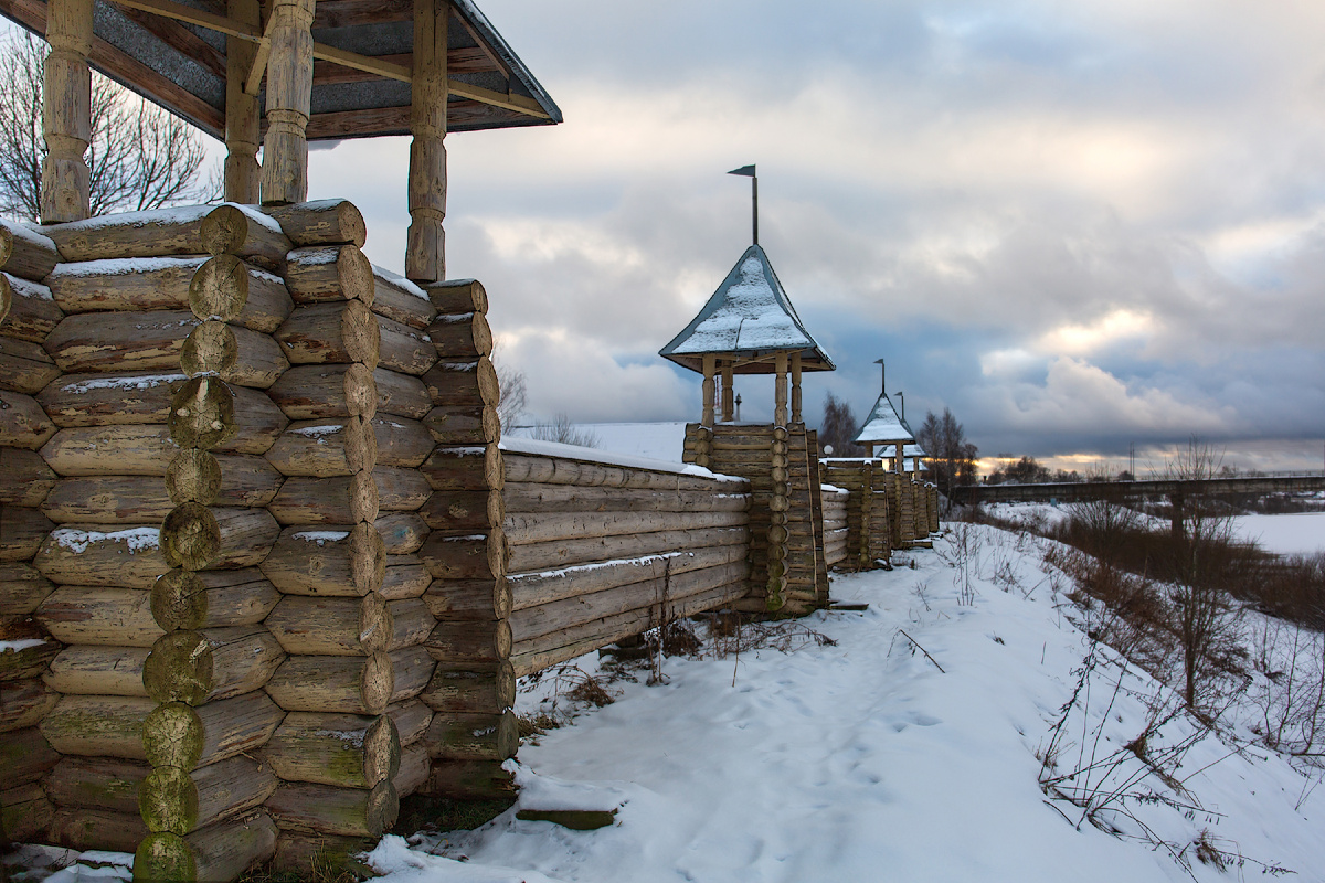 Буй, парк «Буйская стрелка» — Крепость