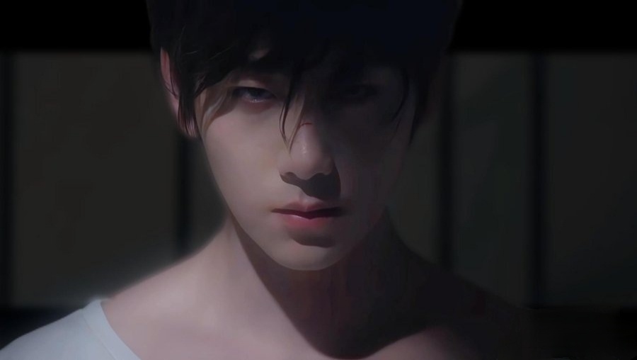 Цуй Юйсинь в роли психопатического жэня Се Синьсюя. Выразительный, правда?