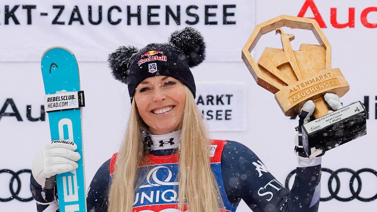 Линдси Вонн побеждает и в 41 год