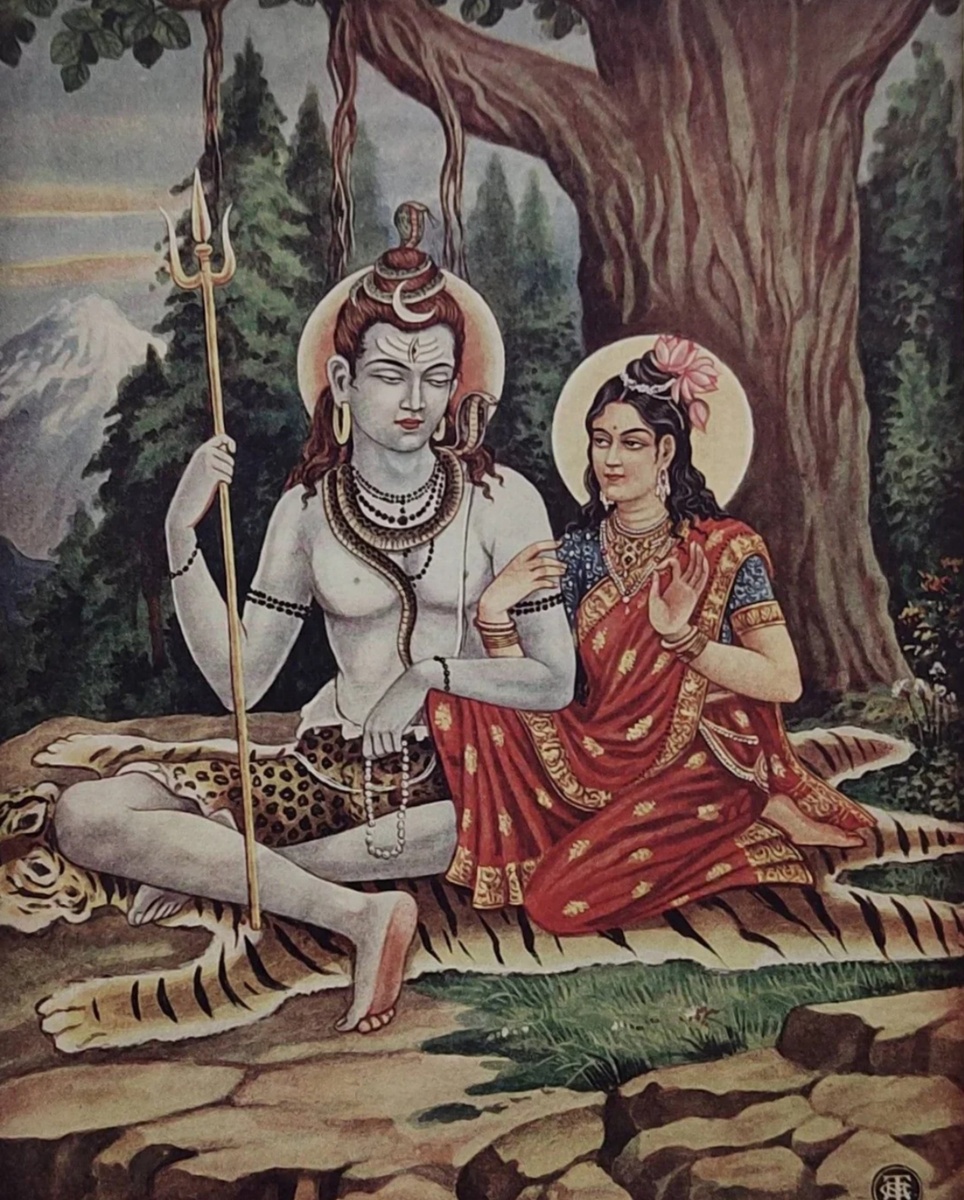 Шива и Парвати 