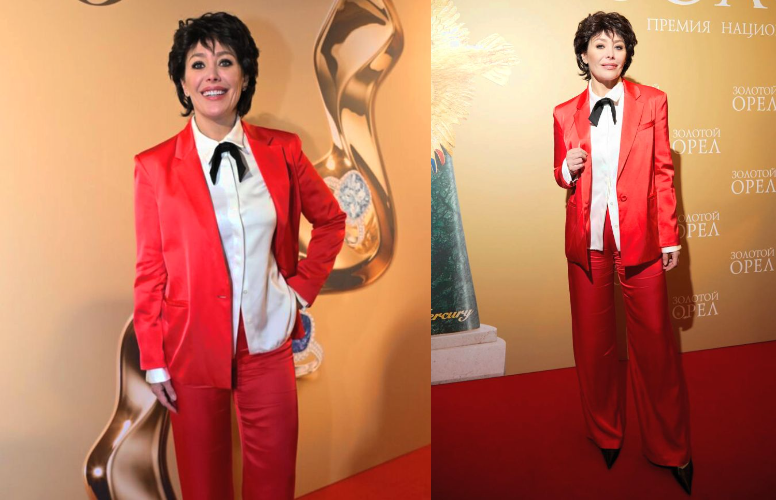 Екатерина всегда жизнерадостная и отлично выглядит