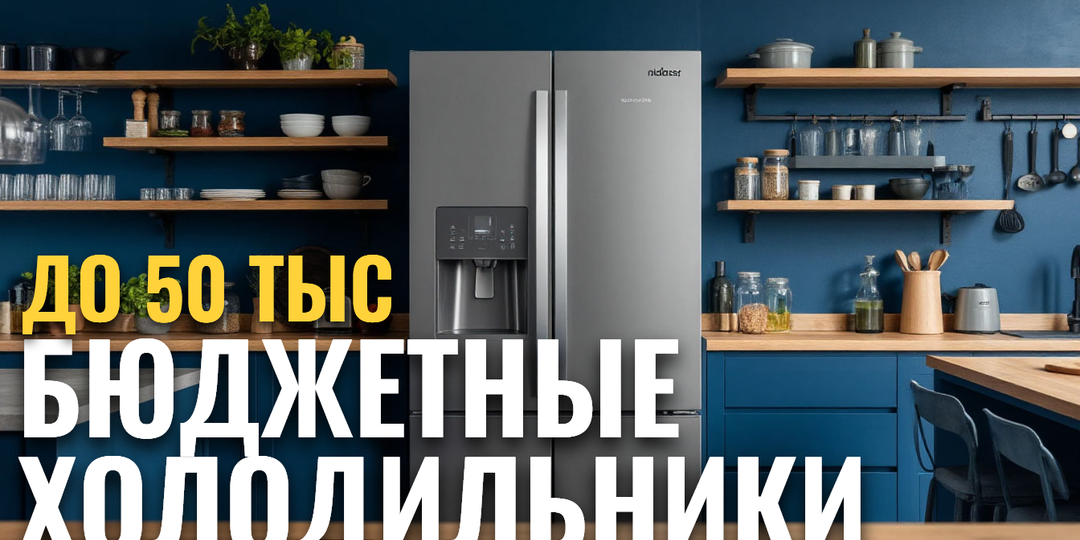 Выбираем идеальный холодильник до 50 000 руб.: ТОП‑5 моделей, которые не разочаруют