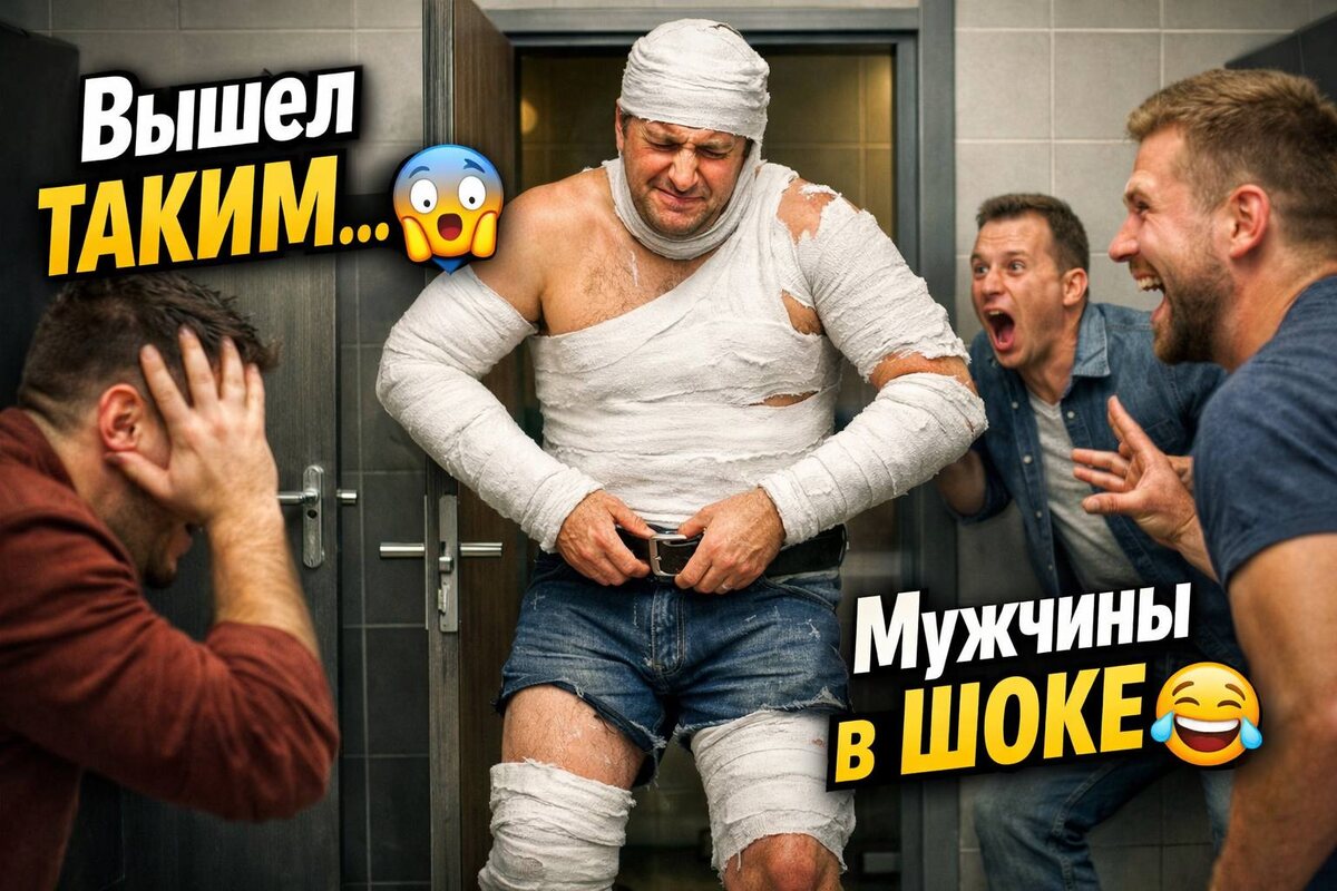 🚽 В мужском туалете ТАКОГО ещё не было! Смех до слёз 😂