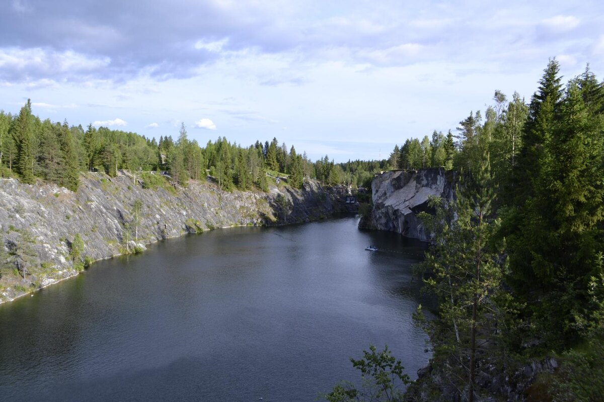 Карьон в парке Рускеала