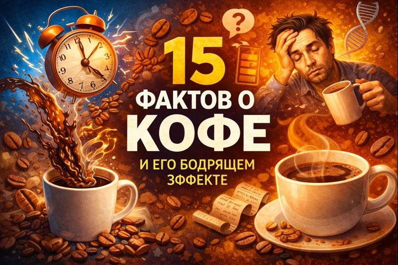 15 фактов о кофе и бодрящем эффекте