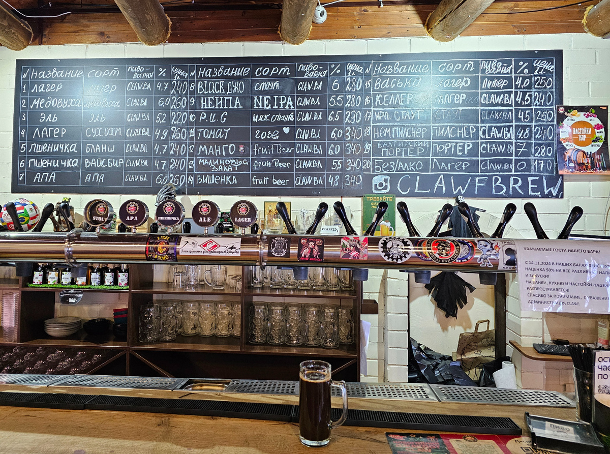 Бар Claw, фото автора