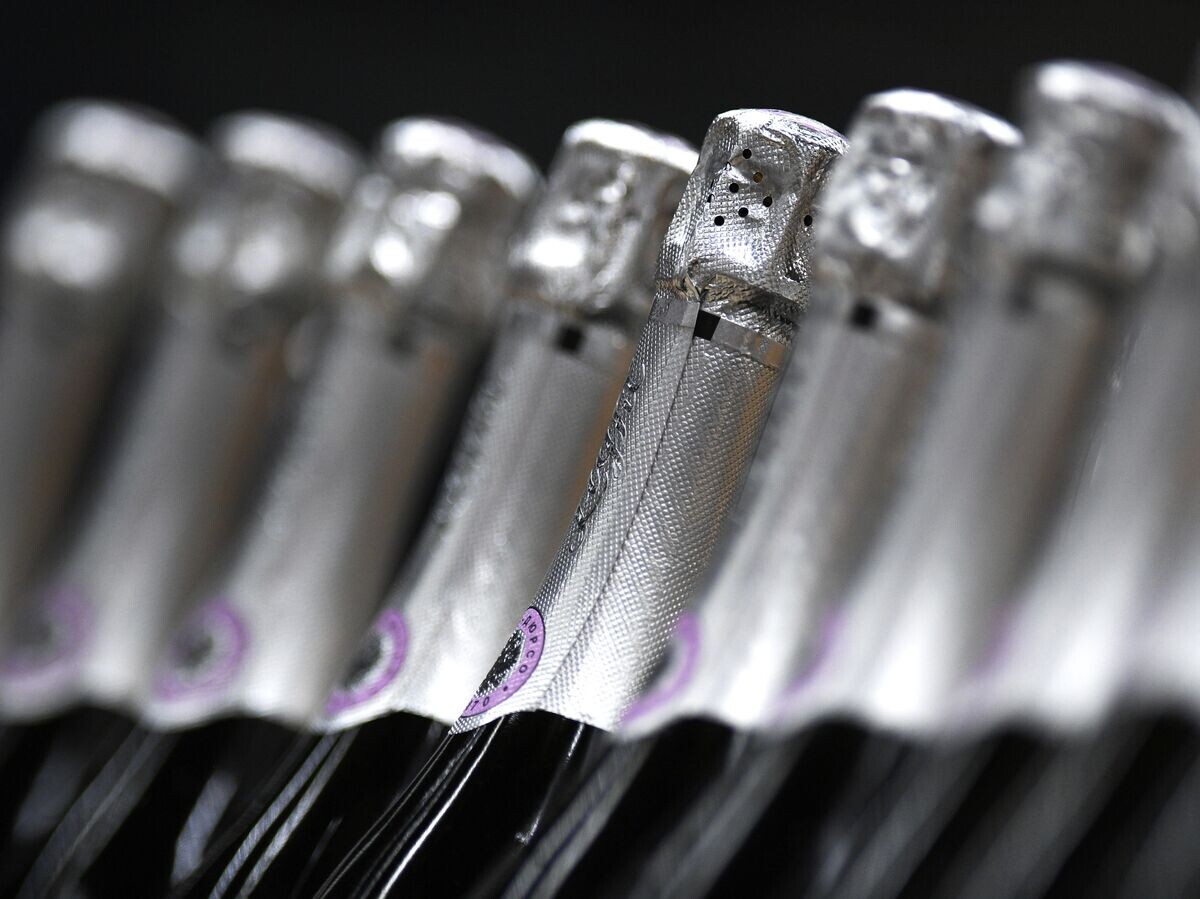    Бутылки с игристым вином | © РИА Новости / Владимир Астапкович