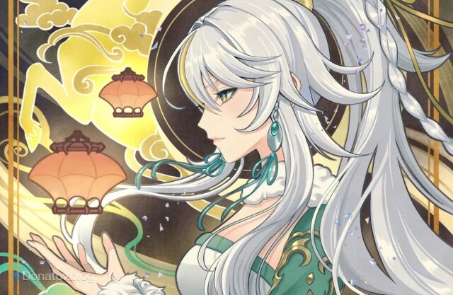    Цзы Бай из игры Genshin Impact