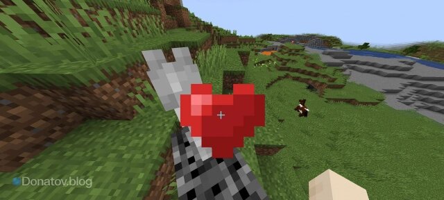    Приручение лошади в Minecraft