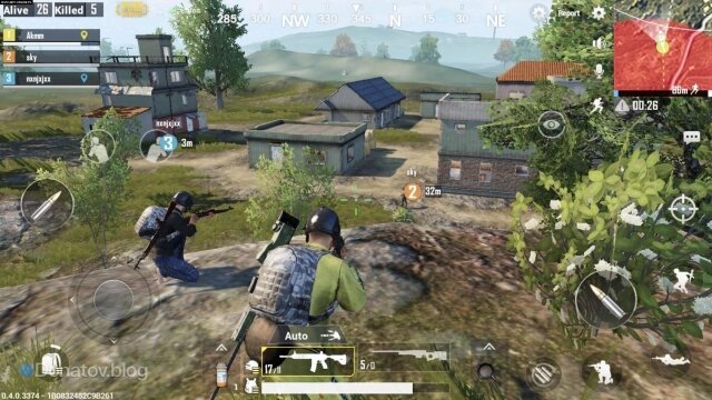    Геймплей в PUBG Mobile