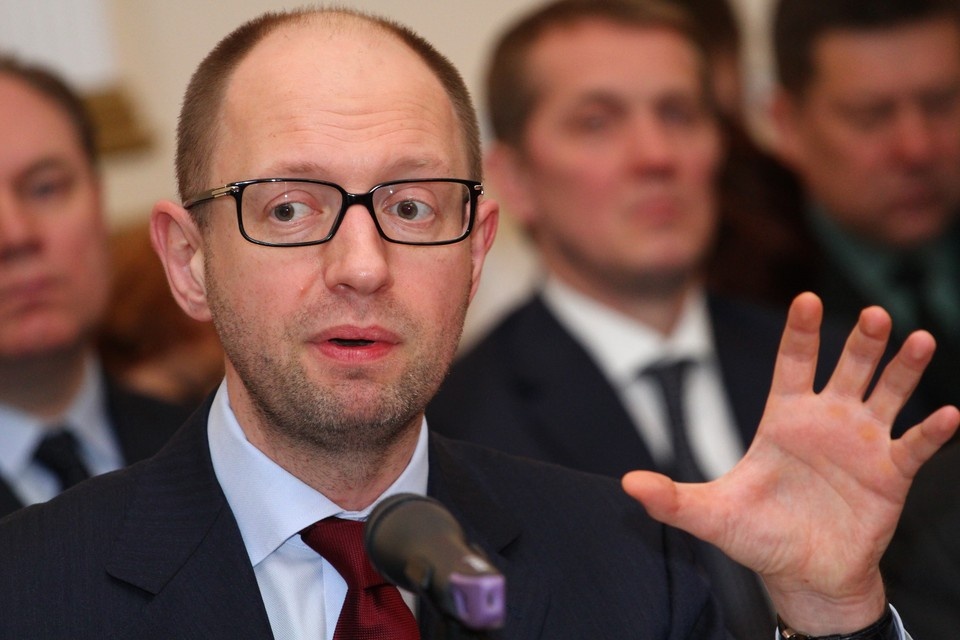    Экс-премьер Украины Арсений Яценюк объявлен в розыск в РФ. ФОТО: Константин Буновский