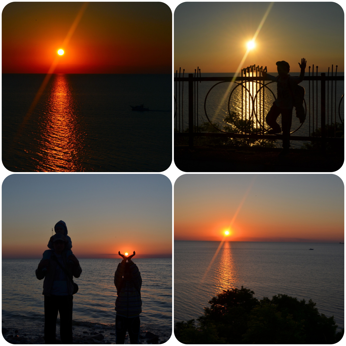 Закаты на море особенные. Темнеет там, кстати, рано